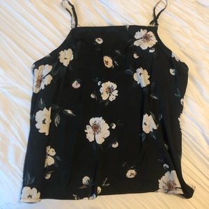 Kendall & Kylie Floral Tank Top